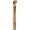 Ekena Millwork Balboa Block Rough Sawn Bracket w/ Offset Brace, Western Red Cedar, 4"W x 28"D x 40"H BKT0402X28X40BOA05RWR - alternate 3